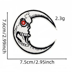 Punk series cloth stickers 6#