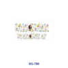 oly-0a47d59163d3b363bf35e08049512436 Wholesale 8pcs Multi Style Boho Western Floral Animal Children Cartoon Themed Print 3oz Cup Stickers Wrap OLY Exclusive