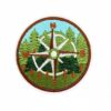 Wholesale Vintage Outdoor Embroidery Patch Set 20Pcs Camping Adventure Badge Trendy Fashion Accessory for Gift Giving