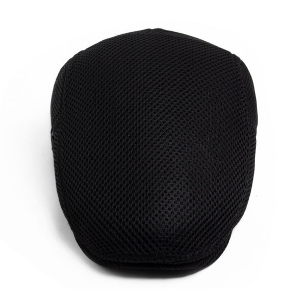 Wholesale Summer Breathable Mesh Beret Hat Adjustable Light Gray Trendy Casual Gift for Men Women