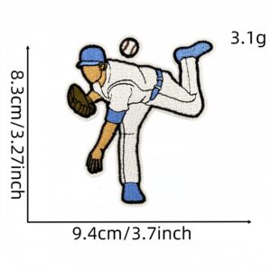 Cartoon baseball cloth sticker 12 #