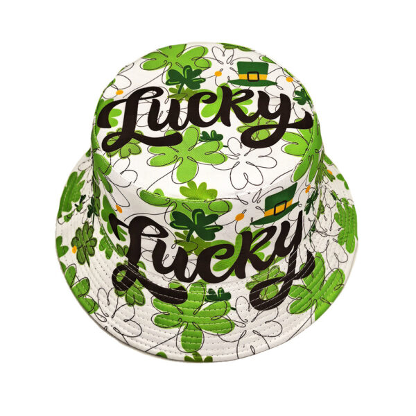 oly-0ab3241bd7ef8535eea85465691b653a Wholesale Chic Clover Fisherman Hat Sun Protection Everyday Accessory