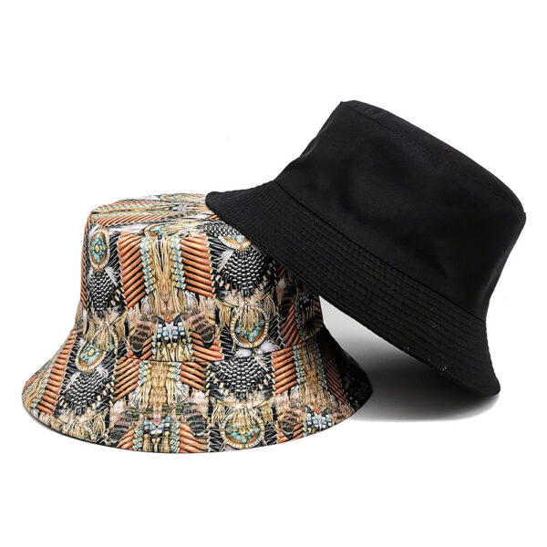 Wholesale Indian Pattern Fisherman Hat Sun Protection Hat for Outdoor Everyday Wear