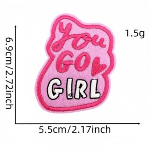 Cartoon cloth stickers 50#