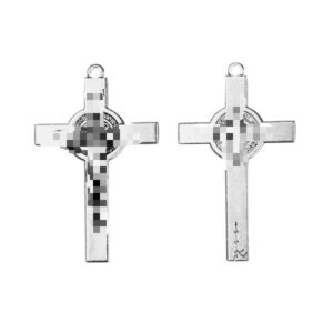 Cross ancient silver