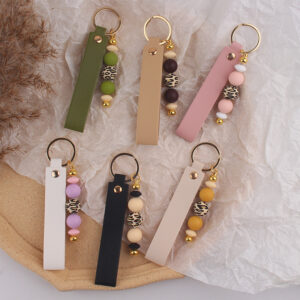 Wholesale Stylish Silicone Khaki Keychain Pendant - Boutique Resale Bag Charm Gift