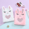 Wholesale Plush A5 Diary Notebook with Cute Rabbit Design Cartoon Student Journal