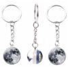 Wholesale Metal Solar System Keychain Nebula Planets Car Key Accessory Boutique Resale