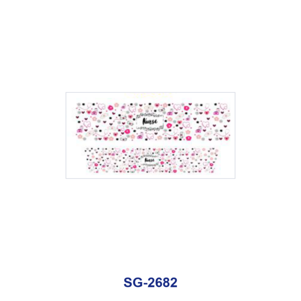 Wholesale 8pcs Cute Cartoon Floral Heart Print 3oz Cup Stickers Wrap OLY Exclusive