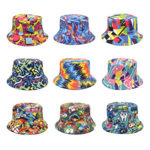 oly-0b0cfdb41b7e7f805562596ed9cc6cca Wholesale Printed Reversible Fisherman Hat Sun Hat Fashion Accessory for Boutique Resale