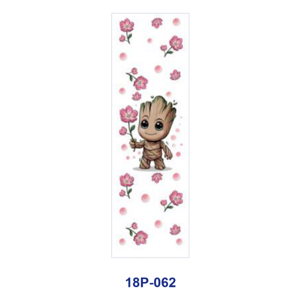 Wholesale 2/8/16pcs UV DTF Stickers Cartoon Tree Man Floral Butterfly Heart Print Pen and Bookmark Stickers OLY Exclusive
