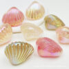 oly-0b1d5aabcf1a2d759f792a34943a15b4 Wholesale Colorful Acrylic Scallop Beads for DIY Jewelry Keychain Bag Charm Car Accessory Resale