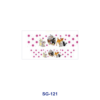 Wholesale 8pcs Lovely Forest Animals 3oz Tumbler Stickers Wrap
