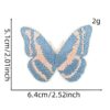 Wholesale Embroidered Cartoon Cloth Patches with Floral and Heart Designs for DIY Clothing Decoration Gift