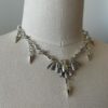 Wholesale Gothic Y2K Punk Bat Necklace with Flowing Chain Layering Jewelry for Resale