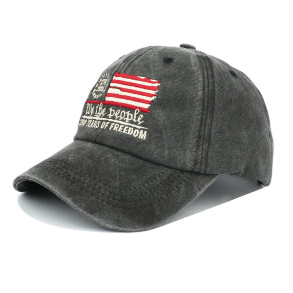 oly-0b63fb264d82de53c9c6b77ed8fcf6bb Wholesale Embroidered Baseball Cap 250th Anniversary Design Stylish Outdoor Cap for Men Women