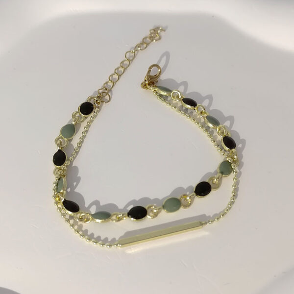 oly-0b67a67cc3f767ca5e7488b6ebf90f1f Wholesale Geometric Design Chic Women's Bracelet Jewelry Accessory Anniversary Gift