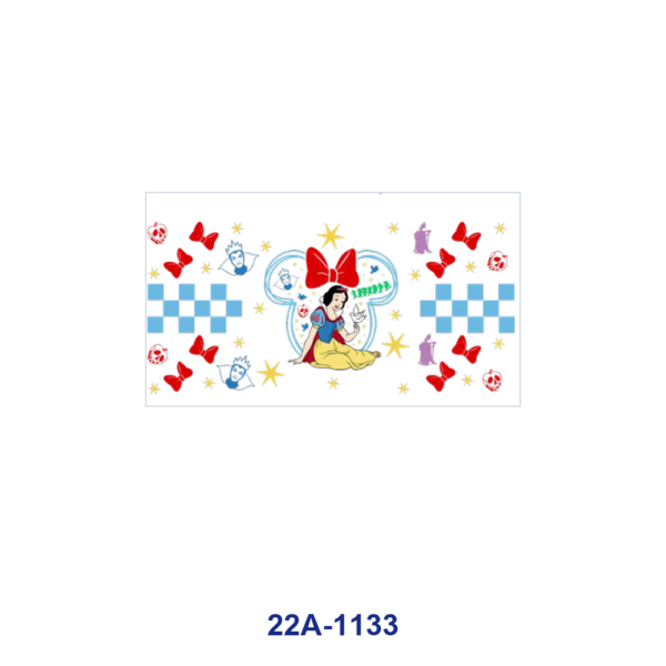 oly-0b974b306bacc1e6be7072cb428dfefe Wholesale 5pcs Sweet Pastel Cartoon Princess Bow Checker Grid Star Fairy Silhouette Mixed Decor Prints 16oz Cup UV DTF Wraps OLY Exclusive