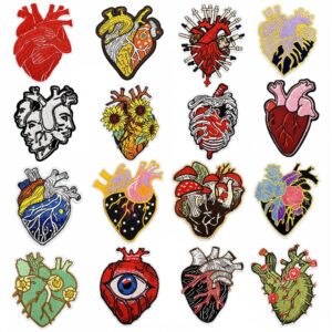oly-0bebfd8ab2a8f73adf25a2b8aabbbf00 Wholesale Cartoon Heart Embroidered Patches Decorative DIY Fashion Accessory for Clothing Bags