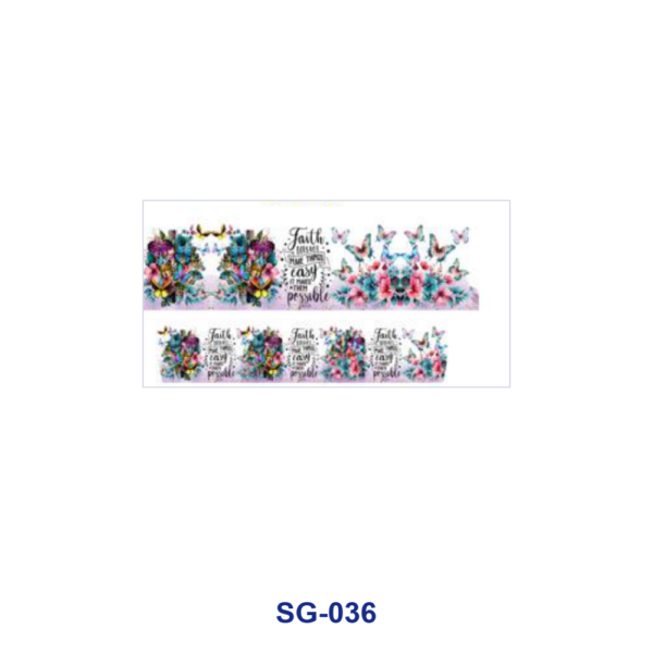 Wholesale 8pcs Fashion Graphic 3oz Cup Stickers Wrap OLY Exclusive