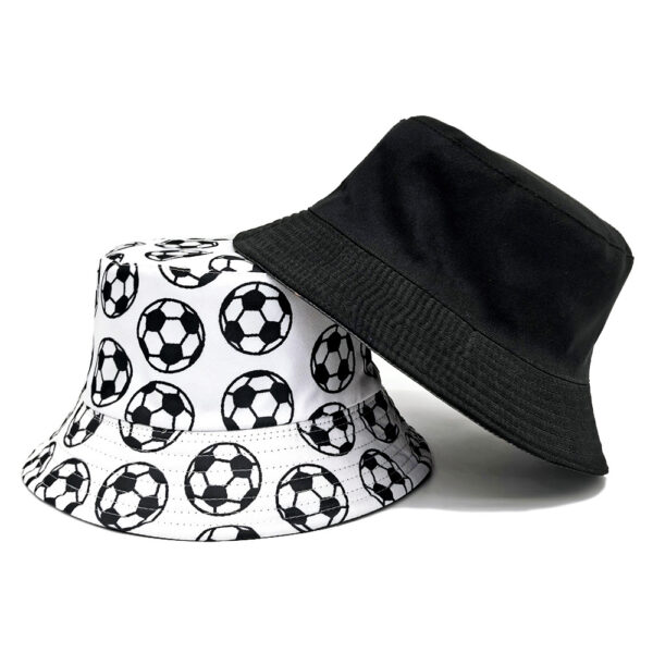 Wholesale Fashion Printed Bucket Hat with Basketball Pattern for Sun Protection and Casual Daily Wear