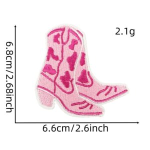Western cowgirl cloth sticker 16#