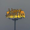 Wholesale Ins Style Acrylic Halloween Cake Insert Decorations - Skeleton Hand Design, 3mm Thick, 10cm Wide, Party Decorative Accent