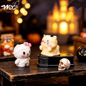 oly-0c5b13dc00265a850975a03733a9d44e Wholesale Resin Halloween Cat Ghost Ornament DIY Desktop Decor Decorative Accent