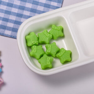 Green touch paint bow tie star