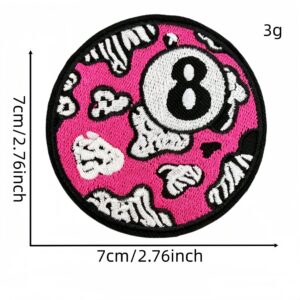No. 8 billiard cloth sticker 3 #