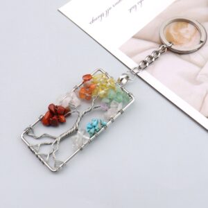 Rectangular a keychain (5cm)