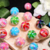 oly-0cb46cf498abd6dda0cf20f102dd2f9b Wholesale Acrylic Watermelon Striped Electroplated Beads for Phone Chain Charms Resale Craft Supply