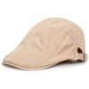 oly-0cb912aa0ed5a6999b97fc47170271c3 Wholesale Stylish Beret Cap for Men Women Casual British Thin Style, Black Breathable Spring Hat
