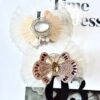 oly-0ccb3b4cafcab094a96b1b29a116c4d7 Wholesale Beaded Bowknot DIY Pendant with Rhinestone Cat Eye Beads Jewelry Accessory