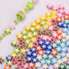 oly-0cd5736af9e55f36418593f9a4c22112 Wholesale Two Color Star Acrylic Beads DIY Jewelry Fashion Accessory for Resale Boutique
