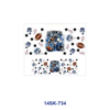 oly-0d04cd455c0ef96810b9dffce0719436 Wholesale 2/4/8pcs Vintage Football Team Print Mini Cup Keychain Sticker OLY Exclusive