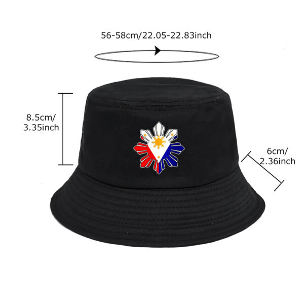Wholesale Korean Style Heat Transfer Print Cotton Fisherman Hat Unisex Sunscreen Cap Fashion Accessory