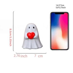 Red heart ghost
