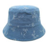 oly-0d51bf0430836fcee67dc62f7dc5471b Wholesale Denim Bow Bucket Hat Sun Protection Fashion Accessory for Women Boutique Resale