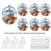 oly-0d7daae738df2a72a69f49f5ea001cd7 Wholesale Pope Theme Keychain Zinc Alloy Religious Accessory Gift for Baptism Communion
