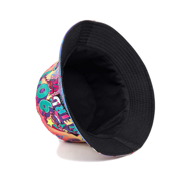 oly-0da46e9ea5504ae8eb51e73846f4363f Wholesale 90s Retro Purple Reversible Bucket Hat Sun Protection Trendy Accessory for Women