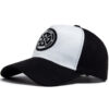 Wholesale Hip Hop Style Suede Baseball Cap with Leather Label Adjustable Red Sun Hat for Everyday Fashion Accessory