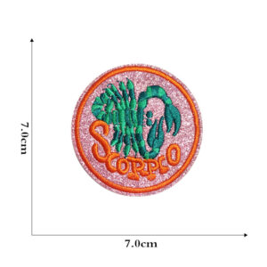 Scorpio Cloth Stickers