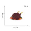 oly-0dcb6230f707c7bedc3c84e03326340c Wholesale Thanksgiving Embroidered Iron On Patch Pumpkin Turkey Beer Design Fashion Accessory Gift