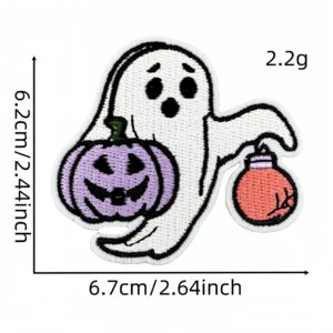 Halloween ghost cloth stickers 16#