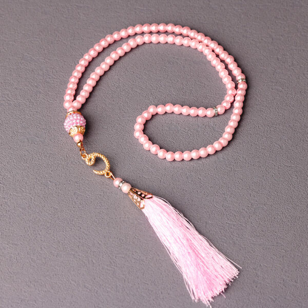 Wholesale Geometric Black Glass Prayer Beads 99 Beads Fashion Jewelry Accessory for Gift Boutique Resale