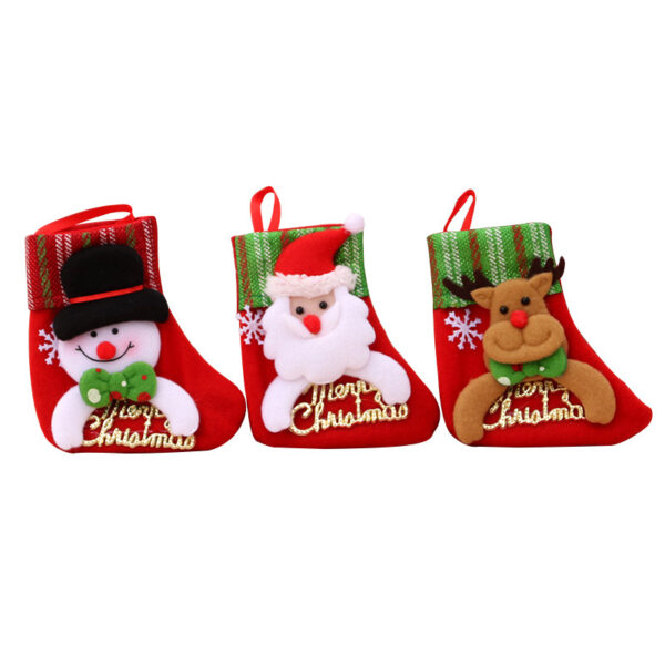 oly-0dfb6854657502712066d24a991ea2dd Wholesale Christmas Stocking Decorations Non Woven Fabric Festive Gift Bag Resale Party Decor
