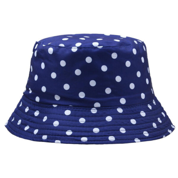 oly-0e108d0cd56b02b57bbf162a63c65009 Wholesale Boutique Plaid Polka Dot Bucket Hat Sun Protection Unisex Summer Accessory