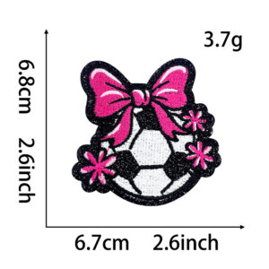 Hot melt glue*football bow