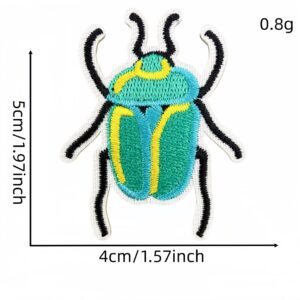 Colorful Insect Cloth Patch #2